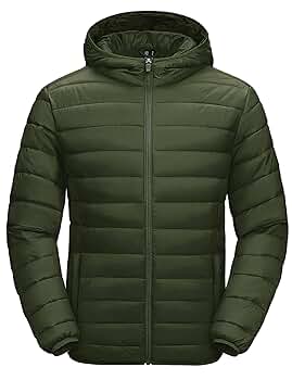 MAGCOMSEN Men's Winter Jackets Water Repellent Down Jacket